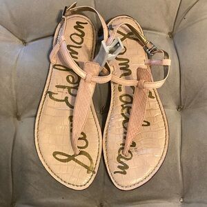 Sam Edelman Pink Gigi Sandals sz 7.5